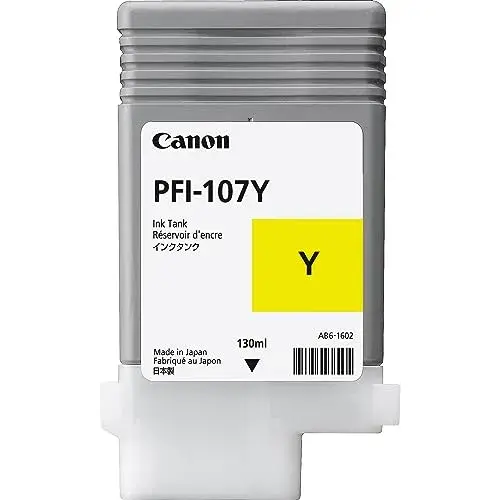 Canon PFI-107Y Tinteiro Yellow 500 páginas
