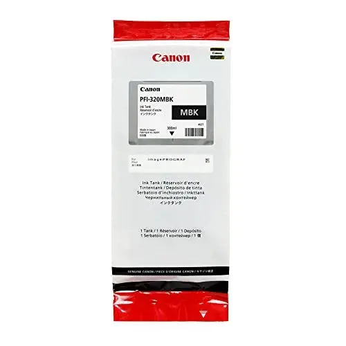 Canon PFI-320 Tinteiro Preto Mate 300ml