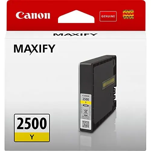 Canon PGI-2500 Yellow Tinteiro 9,6ml Amarelo