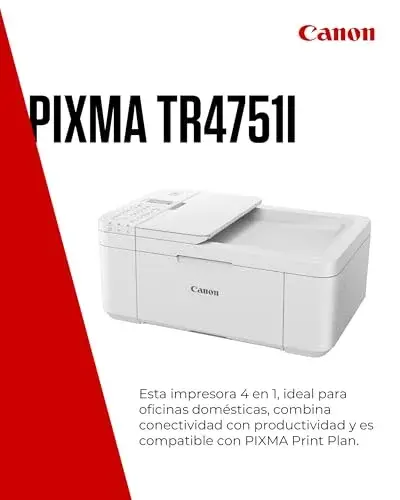Canon PIXMA TR4751i Impressora Multifunções WiFi Duplex Fax