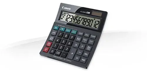Canon AS-220RTS Calculadora de Escrita