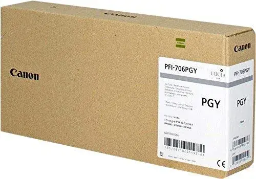 Canon PFI-706 Grey 450 páginas original