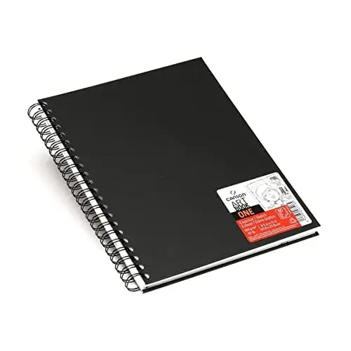 Canson Bloco de Desenho A4 Espiral Art Book One 100g