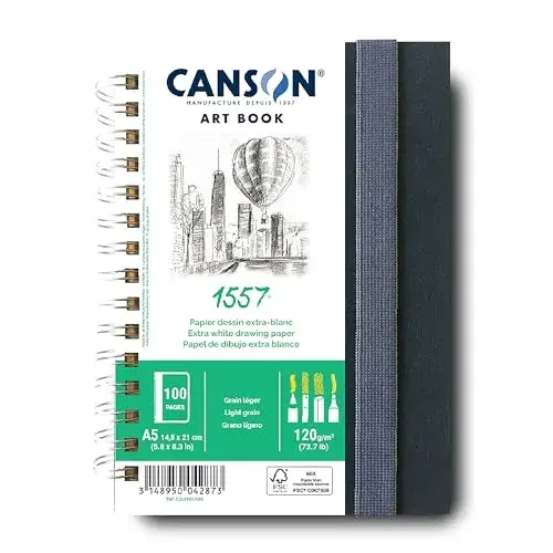 Canson Caderno Artbook A5 120g