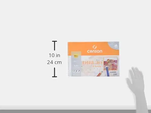 Canson Bloco de Desenho Espiral Aquarela 230x325mm 25 Folhas