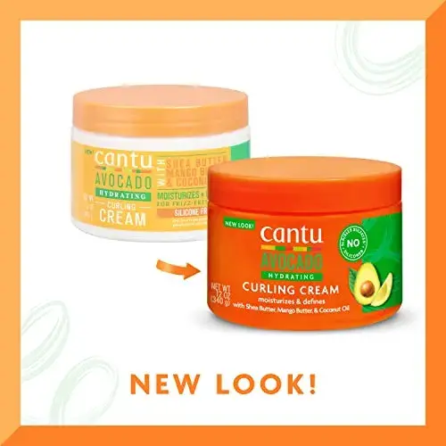 Cantu Avocado Curling Cream Creme de Caracóis 340g