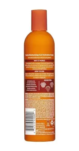 Cantu Creme Natural Ativador de Caracóis 355ml
