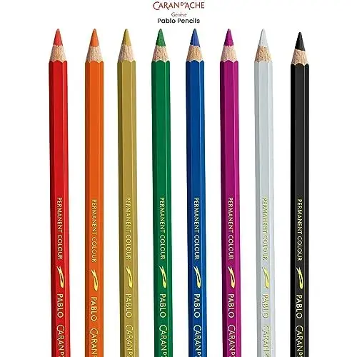 Caran d’Ache Lápis de Cor Pablo Caixa Metálica 18 un.
