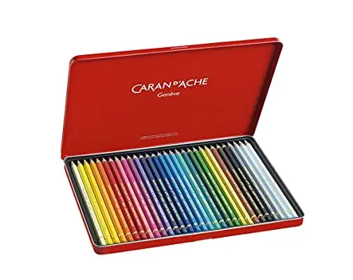 Caran d’Ache Lápis de Cor Permanente 30 Cores