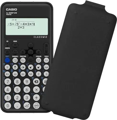 Casio FX82SPCW Calculadora Científica com Tela de 4 a 6 linhas