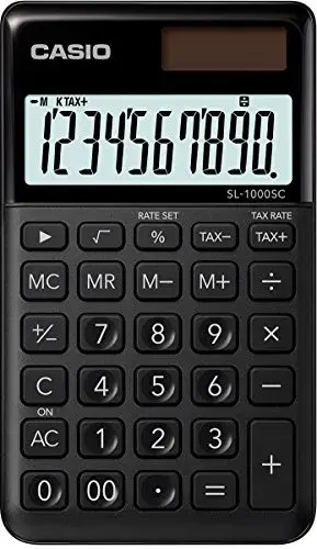 Casio SL-1000SC Calculadora Básica Preto