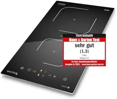 Caso Design Placa Indução Caso Master E2 2000 W Duas Zonas Preto Toque
