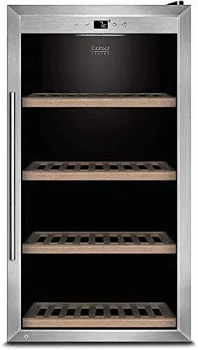 Caso Design WineSafe 75 [75 garrafas] Aço inoxidável