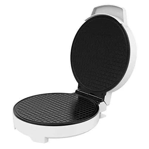 Cecotec 08024 1000W 1 Waffle Branco Revestimento Antiaderente