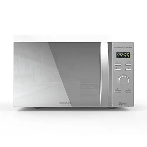Cecotec Microondas ProClean 1000W Grill Inox