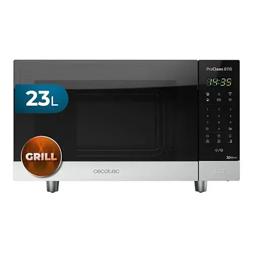 Cecotec ProClean 6010 800 W Micro-ondas Inox Preto