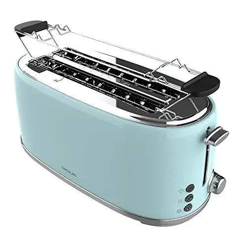 Cecotec Toast&Taste 1800 Double Blue 1630 W {Funções de descongelar e reaquecer}
