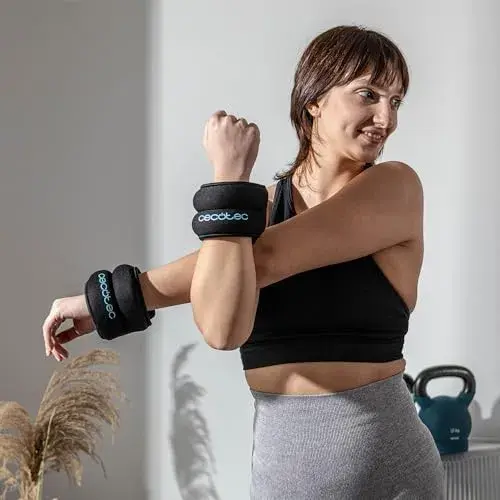 Cecotec Drumfit Ankelbell Pesos de Tornozelo e Pulso 1kg