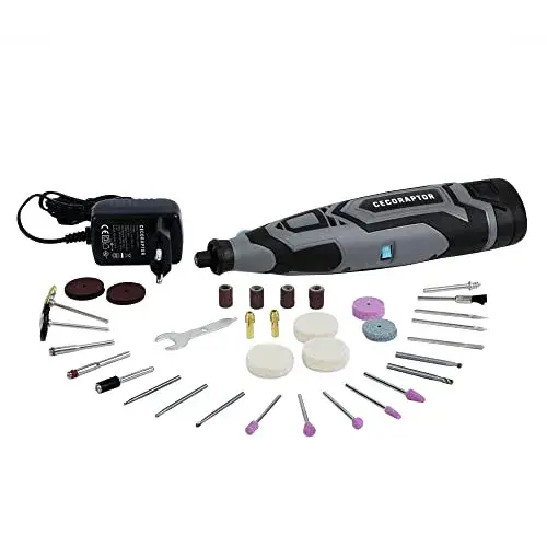 Cecotec Perfect Polish&Sand 12V 25000rpm Kit de 60 Acessórios