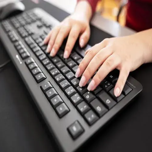 Cherry KC1000 Black FR Teclado com fio Preto com teclado numérico e atalhos