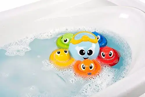 Chicco Billy Polvo Brinquedo de Banho Diversão Flutuante