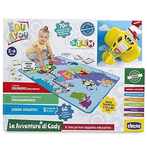 Chicco Edu4You Avião Cody Aprende a Programar Brinquedo Educativo