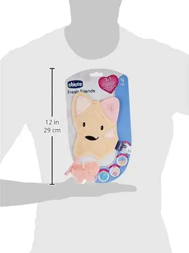 Chicco Mordedor Fresh Friends Azul com Chupeta