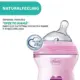 Chicco NaturalFeeling 150ml Rosa Silicone