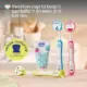 Chicco Packs Escovas de Dentes 3-6 Anos Rosa e Verde com Cerdas Macias