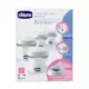 Chicco Recipientes para leite materno 4 unidades branco polipropileno