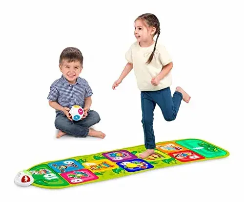 Chicco Tapete Macaca Electrônico Interativo Música e Exercícios para Crianças
