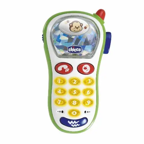 Chicco Telefone de Brinquedo Vibração e Fotografia para Bebês a Partir de 6 Meses