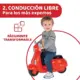 Chicco Vespa Primavera Vermelha Moto Infantil