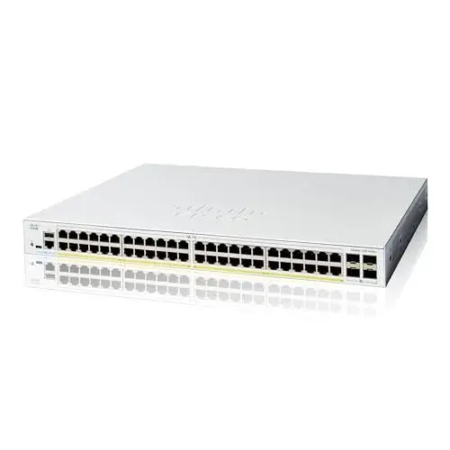 Cisco Catalyst 1200-48P-4G Switch 10/100/1000 48 Portas
