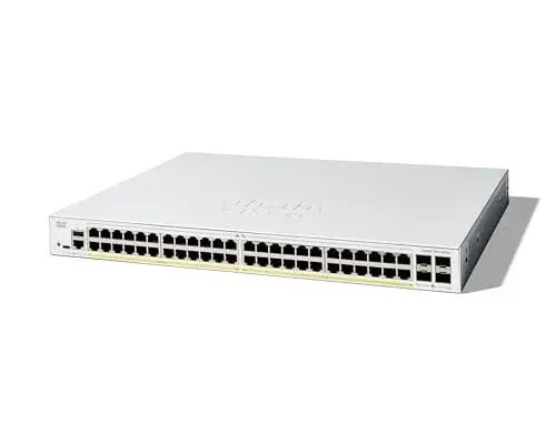 Cisco Catalyst 1200-48P-4X Switch 10/100/1000 48 Portas