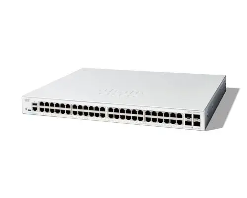 Cisco Catalyst 1300-48T-4G Switch de Rede 48 Portas