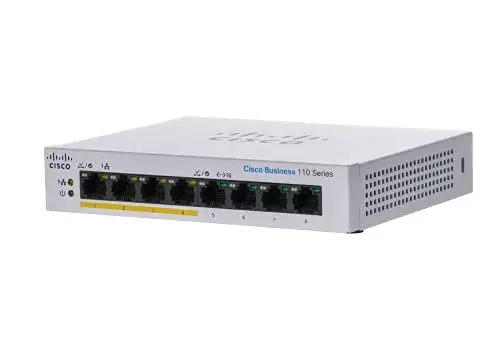 Cisco CBS110-8PP-D-EU Switch de Rede 10/100/1000 8 Portas