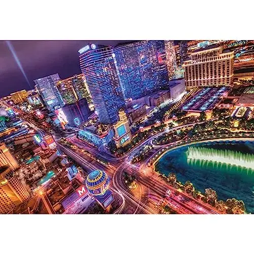 Clementoni Puzzle 2000 peças Las Vegas