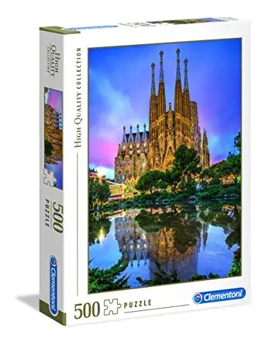 Clementoni Puzzle 500 Peças Jardim de Barcelona