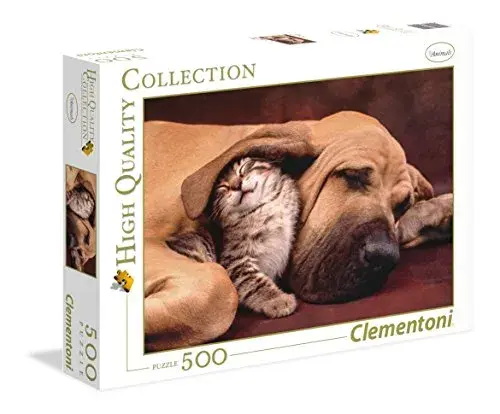 Clementoni Puzzle Gatos 500 Peças Design Único