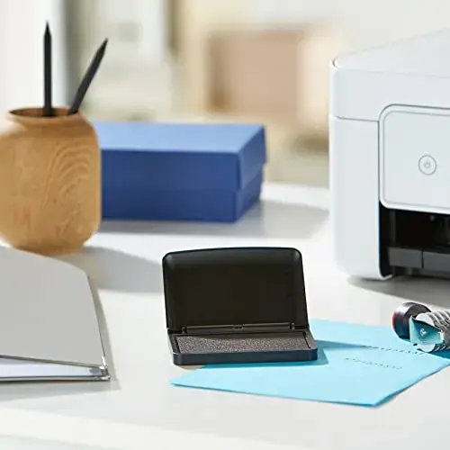 COLOP Carimbo Almofada 9×5 Preto Tamanho Pequeno