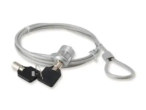 Conceptronic CNBCOMLOCK15 Cabl Lock 1,5m Prata Chave Inclusa