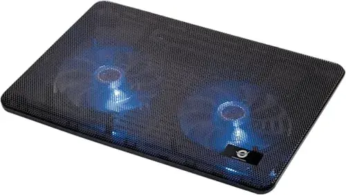 Conceptronic CNBCoolPad2F Cooling Pad 12,5 cm Preto