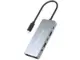 Conceptronic DONN22G Docking Station USB-C USB4 Compatibilidade 6 em 1 Cinzento