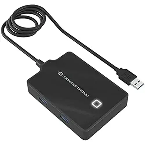 Conceptronic HUBBIES11BP HUB USB 3.2 Gen 1 4 portas