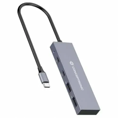 Conceptronic HUBBIES13G Hub USB-C 3.2 4 portas