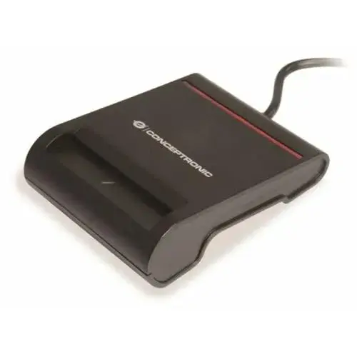Conceptronic Leitor de Cartões USB Preto