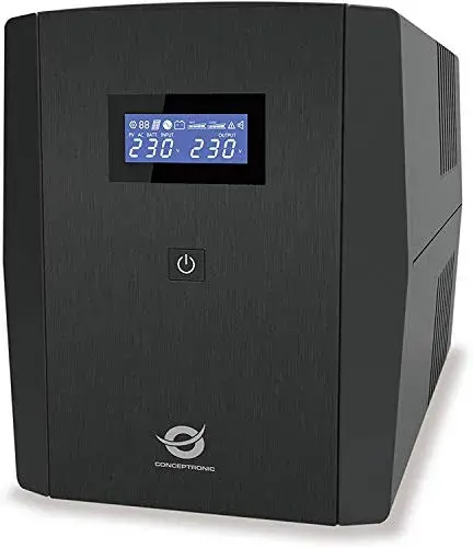 Conceptronic Zeus 1200VA 720W UPS Linha Interativa Com Recarga Rápida