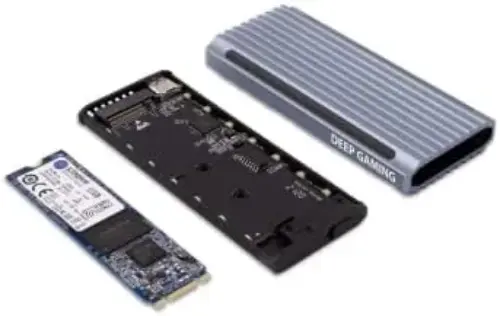 CoolBox DG-MCM-NVME1 Compartimento SSD Prateado
