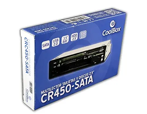 CoolBox Leitor de Cartões 2,5″ USB 2.0